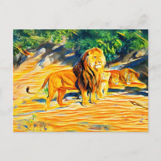 Lions  postcard (Front)