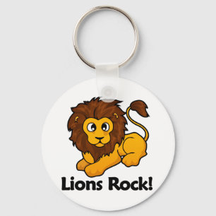 Lions Rock! Key Ring