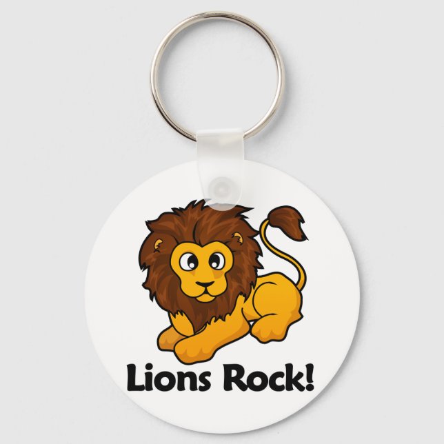 Lions Rock! Key Ring (Front)