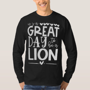 Lions School Sports Fan Team Spirit Mascot Great T-Shirt