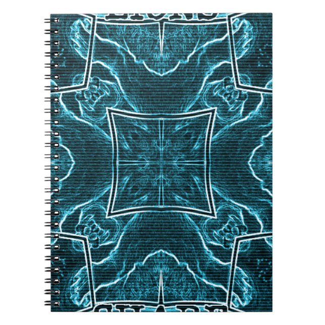 Lions Share Art Print Notebook (Front)