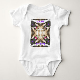 Lion's share baby bodysuit