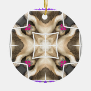 Lion's share ceramic tree decoration