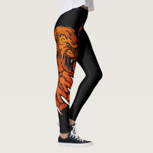Lions Sports Football Basketball Baseball Legging