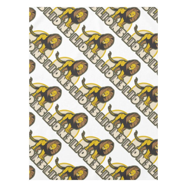 Lions Tablecloth (Front)