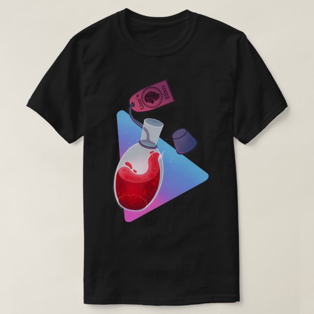 Lionx27s Elixir T-Shirt (Design Front)