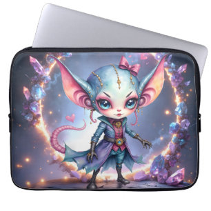 Liora – Crystal Heart from the Stars Laptop Sleeve