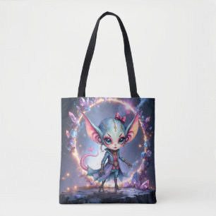 Liora – Crystal Heart from the Stars  Tote Bag