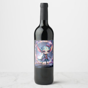 Liora – Crystal Heart from the Stars Wine Label
