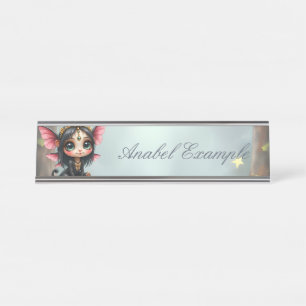 Liora – Keeper of Tiny Stars. Desk Name Plate
