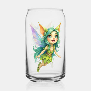 Liora the Forest Sprite –Enchanted Fairy Companion Can Glass