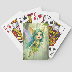 Liora the Forest Sprite –Enchanted Fairy Companion Playing Cards