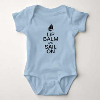 Lip Balm & Sail On Baby Bodysuit