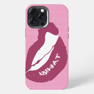 Lip Bite WHAT Case-Mate iPhone Case