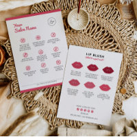 Lip Blush Aftercare Instructions PMU Instruction