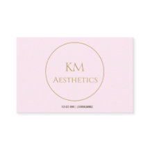 Lip Filler Aftercare Instruction Business Card