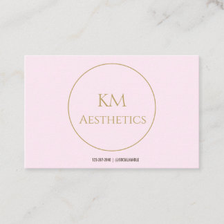 Lip Filler Aftercare Instruction Business Card