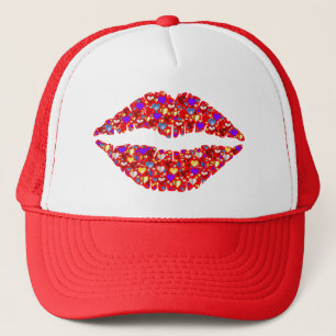 Lip image, hat, for sale ! trucker hat