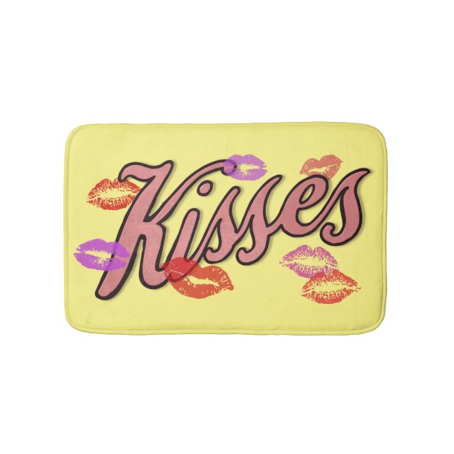 LIP KISSES  BATH MAT (Front)
