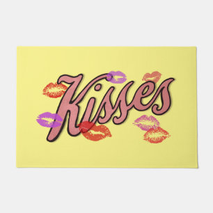 LIP KISSES  DOORMAT