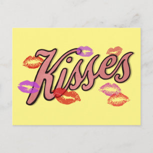 LIP KISSES HOLIDAY POSTCARD