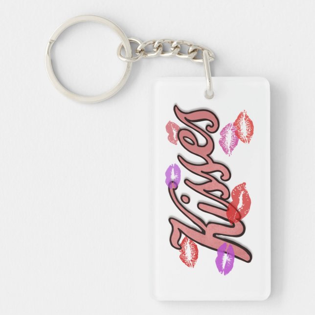 LIP KISSES  KEY RING (Front)