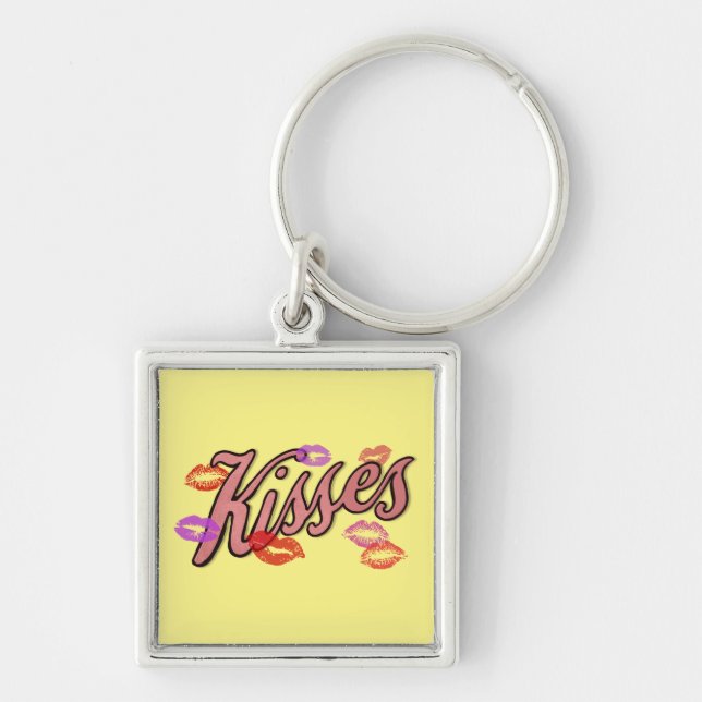 LIP KISSES  KEY RING (Front)