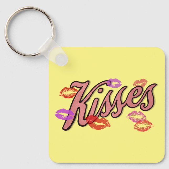 LIP KISSES  KEY RING (Front)