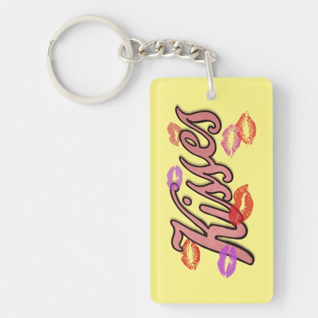 LIP KISSES  KEY RING (Front)