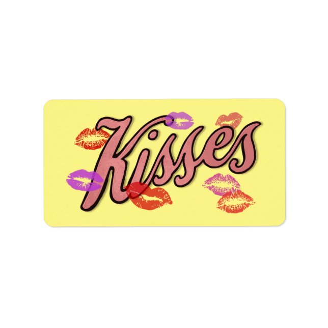 LIP KISSES  LABEL (Front)