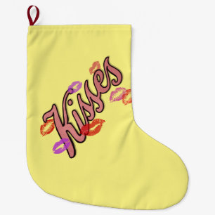 LIP KISSES LARGE CHRISTMAS STOCKING