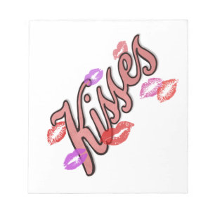 LIP KISSES  NOTEPAD
