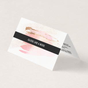 Lip Product Distributor Business Card