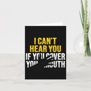 Lip Reading Asl Hand Gesture Deaf Hearing Loss Awa Card