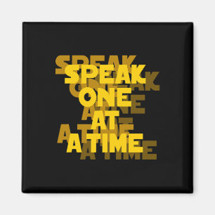 Lip Reading ASL Hand Gesture Deaf Hearing Loss Awa Magnet