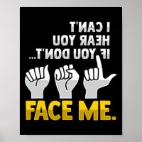 Lip Reading Asl Hand Gesture Deaf Hearing Loss Awa