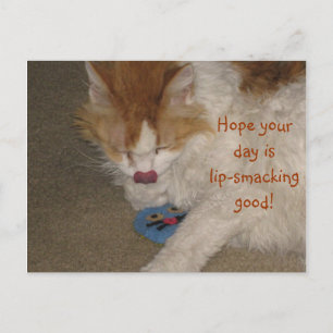 Lip-smacking Good Postcard