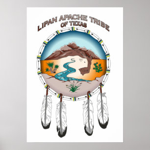 Lipan Apache Tribe of Texas 24"x 33.6" Poster