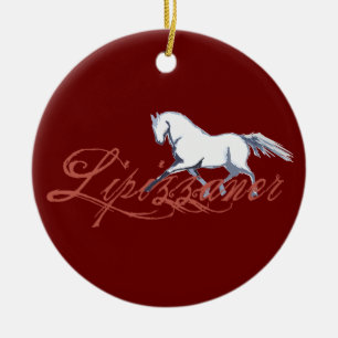 Lipizzaner Ceramic Tree Decoration