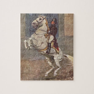 Lipizzaner Dressage: Courbette Jigsaw Puzzle