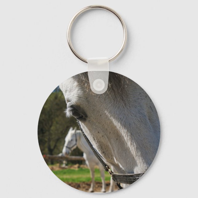 Lipizzaner horse key ring (Front)