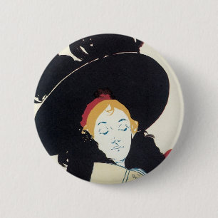 Lippincott's February 6 Cm Round Badge