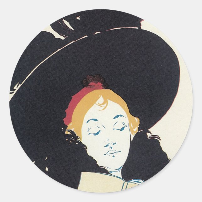 Lippincott's February Classic Round Sticker (Front)