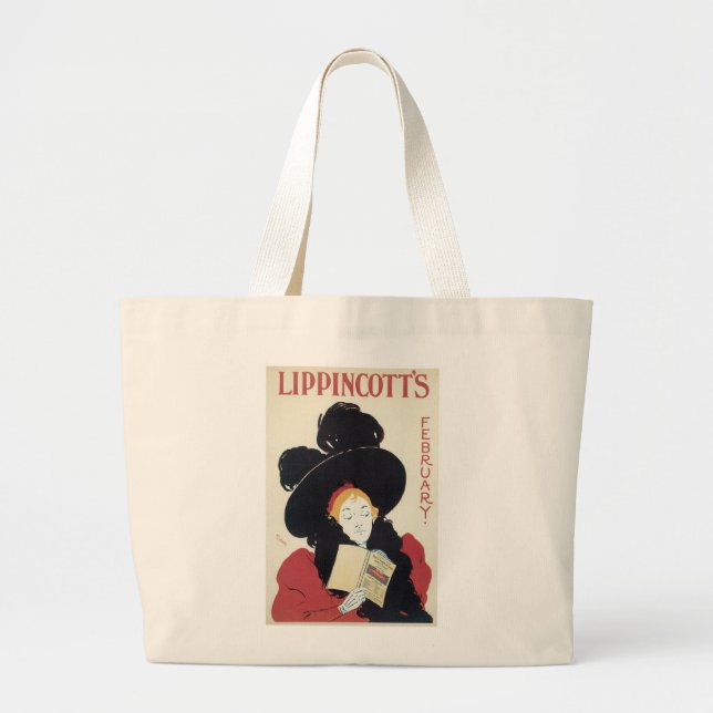 Lippincott's February Large Tote Bag (Front)