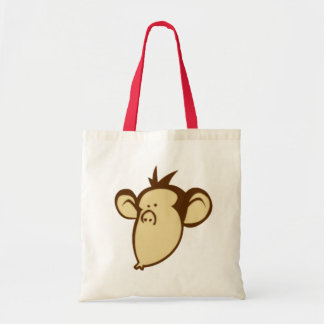 Lippy Monkey Tote Bag