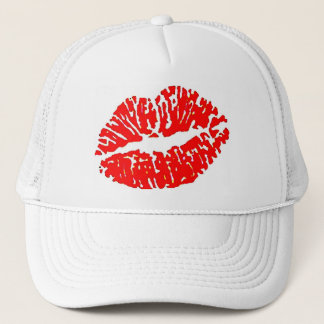 lips-7571-red trucker hat