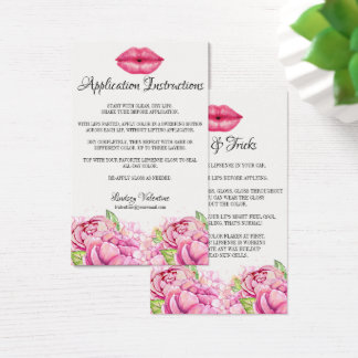 Lips Application Instructions and Tips and Tricks