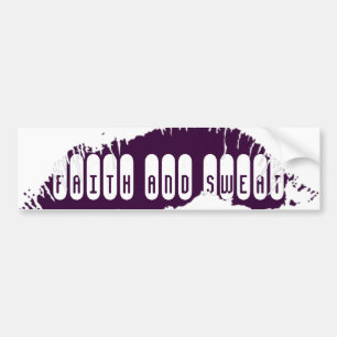 Lips Bumper Sticker