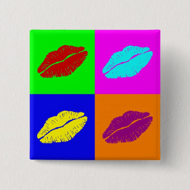 lips' button (Front)