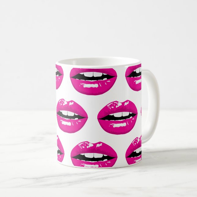 Lips Coffee Mug (Front Right)